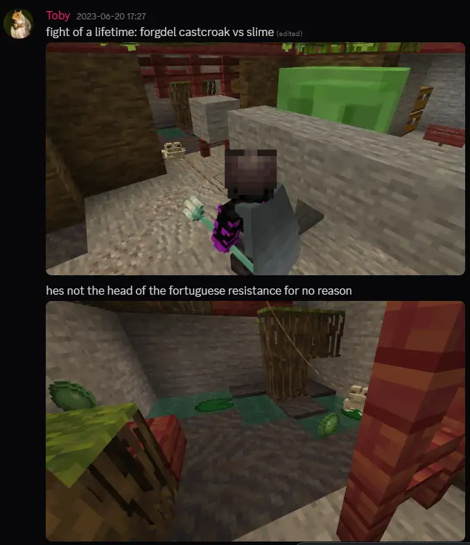 toby feeds slime to forgdel castcroak.webp